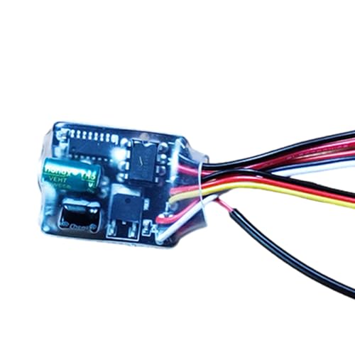 Yiju Brushed ESC RC Speed Controller Upgrade Accessory Waterproof DIY Replacement Part Suitable for Crawling or RC Truck Hobbyist