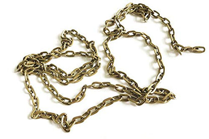 Replacement Part For Tank / 1/16 Rc Tank 1/10 Car Truck Spare Parts Iron Chain/Metal Chain - (Color: Bronze 1M) - color: Bronze 1M
