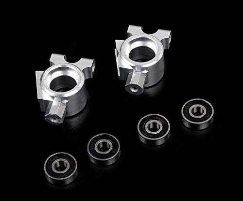 CNC Rear Wheel Hub Carrier Set for FG Monster RC Truck Rovan BM5