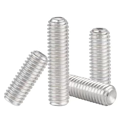 M4-0.7 x 12mm Hex Socket Set Grub Screws,Headless Cup Point,Flat Point Grub Bolt,Internal Hex Drive,304 Stainless Steel,Headless Concave End,Metric External Thread,for Towel Rack Door Knob 50 Pcs - size: M4-0.7 x 12mm(50 Pcs)