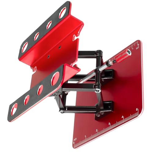 RC Car Work Stand Upgrade 1/8 1/10 1/12 Scale TRX4 Axial Redcat Losi RC Crawler Monster Truck Buggy，Aluminum Repair Workstation 360 Degree Rotation Lift Lower.