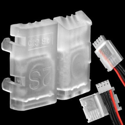 20Pcs 2S JST-XH AB Clip Buckle Lipo Balance Plug Protector for RC Car FPV Boat LiPo Battery Balance Plug Extension Cable (2S 7.4V) - color: 2s 7.4v