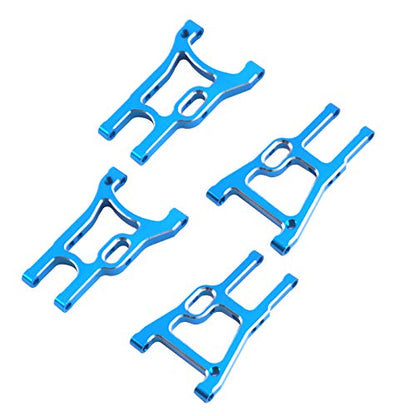 4PCS Vgoohobby Aluminum Alloy Rear Suspensiom Arm 102021 (02007) Swing Arm Compatible with HSP 94101 94102 94103 94123 Redcat Lightning EP Drift 1/10 RC Car