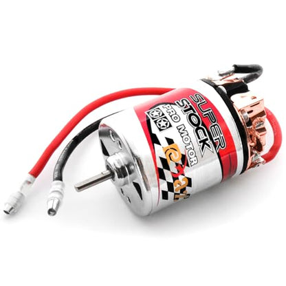RC Motor 540 17T Brushed Motor Waterproof Stainless Steel Shell Brushed Motor Climbing Car Large Torque Motor Replacement for Axial SCX10 AXI03007 90046 Redcat Gen8 Tamiya TT02 - size: 17 T