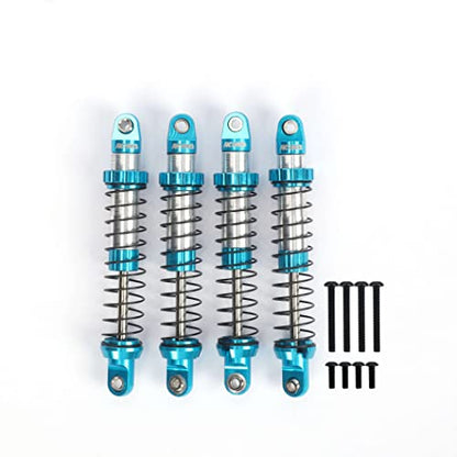 RCAWD Shock Absorber for UTB18 Capra Upgrades, Front & Rear RC Shocks Parts #AXI213004#AXI213000, for Axial 1/18#AXI01002 Blue - color: Blue