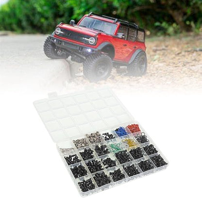 Universal RC Screw Kit Hardware Fasteners for 1/10 RC Hobby Car Vehicles