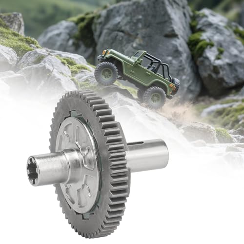 daitoku 57T Metal Steel Slipper Clutch Spur Gear Upgrade Replace Part for Arrma Granite Senton 3s Vorteks 1/10 Kraton 4s Outcast 4s 1/8 Typhon 3s Big Rock 3s RC Car