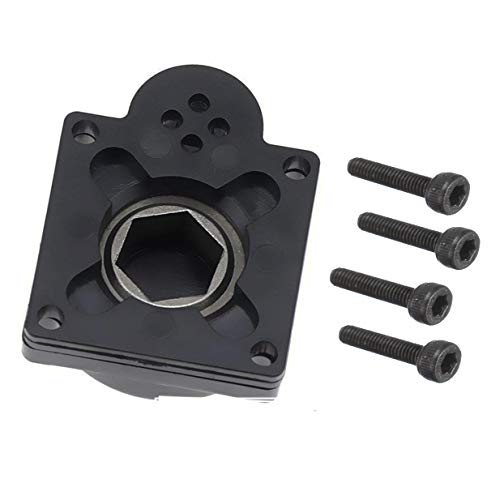 27mm Electric Roto E-Start Power Starter Drill Plate Nitro Engine Backplate Power Back Cover 11011 & RC 12 mm Hex Nut One Way Bearing R025