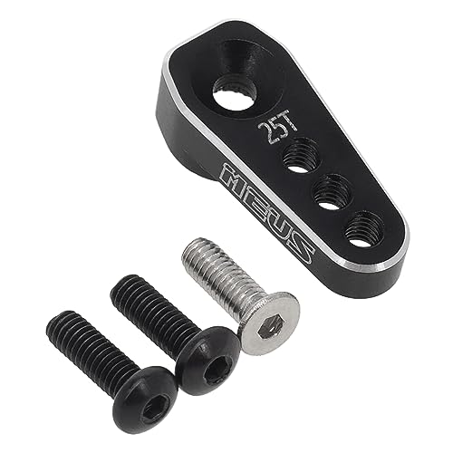 MEUS RACING TRX4M Servo Arm 25T Servo Horn for High Torque Micro Servo TRX4M 1/18 RC Crawler Upgrades Parts, Not for Stock Servo - size: TRX4M Servo Arm