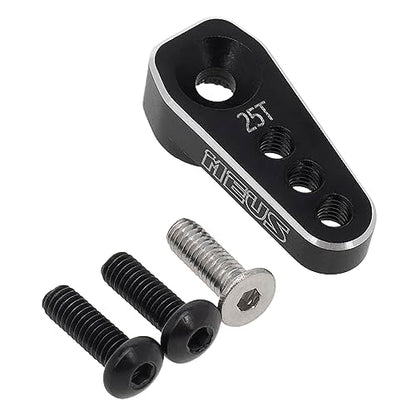 MEUS RACING TRX4M Servo Arm 25T Servo Horn for High Torque Micro Servo TRX4M 1/18 RC Crawler Upgrades Parts, Not for Stock Servo - size: TRX4M Servo Arm