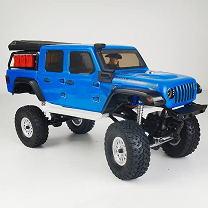 RCLIONS Aluminum 43mm RC Oil Shock Absorber Damper for All 1/24 Axial SCX24 | SCX-24 Deadbolt Base Camp Lexus Dooge Gladiator RC Crawler Car Upgrades - color: Black