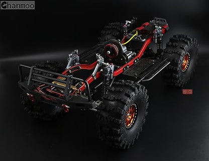 2.2 RC Crawler Tires Soft Rubber Mud Snow Swamper Tyres OD 150mm For 1/10 RC Rock Crawler Car Axial SCX10 90047 D90 TF2 Tamiya CC01 Traxxas TRX4 2.2 inch Beadlock Wheel Rims 4PCS