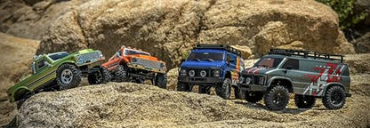 HOBBYPLUS CR18P EVO 2 RockVan RC Crawler - 1/18 Scale Mini RC Crawler with Two-Speed Transmission, All-Metal Gears, Evolved EVO Platform, Ready-to-Run, Distinctive Styling