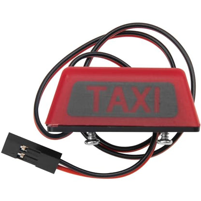 Metal Drive Shaft Dog Bone Dogbone & Wheel Stub Axle Cup & Simulation RC Toy Car Taxi Lights LED Lamp Roof Light Decorations