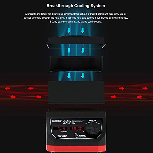 SkyRC BD250 250W 35A LiPo/LiHV/NiMH Battery Discharger & Analyzer