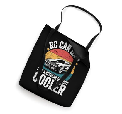 RC Car Racing Art For Dad Men Radio Remote Control Car Lover Tote Bag