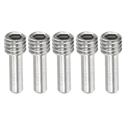 MECCANIXITY 5 Pack Driveshaft Screw Pins, M4x11x3mm Universal Stainless Steel Drive Shaft Screw Pins, RC Car Repair Parts for Electric Car/Truck Replacement - size: M4x11x3mm