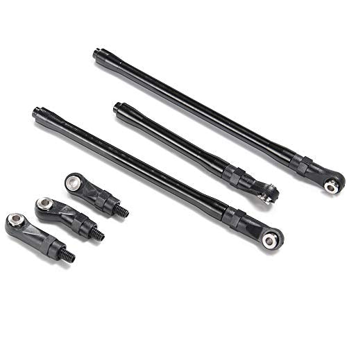 Aluminum Link Rod Linkage 313MM Wheelbase for 1/10th Axial SCX10-II | RC Crawler Car Upgrade Parts