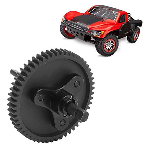 Differential Slipper Clutch 54T Spur Gear Complete Assembly Aluminum Steel Upgrade Parts Slash 1/10 RC Cars Blue Enhanced Performance (Black) - color: Black