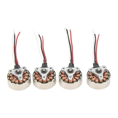 RC Brushless Motors for Drone Planes, 4PCS 1503 Airplane Motor RC Electric Motors for 4 Axes Remote Control Airplanes