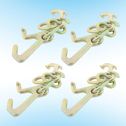 4-Pcs Trailers Pull RTJ G70 Towing Hooks Replacement for J Hook T Hook R Hook Heavy Duty Wrecker Towing Truck Hauler