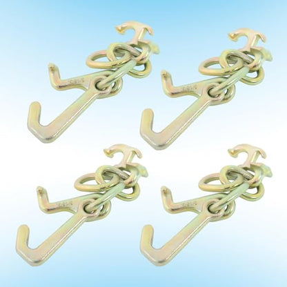 4-Pcs Trailers Pull RTJ G70 Towing Hooks Replacement for J Hook T Hook R Hook Heavy Duty Wrecker Towing Truck Hauler