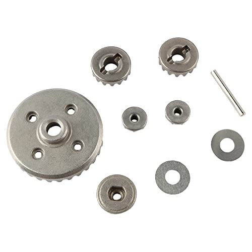 M16103 Metal Differential Gear RC Pinions Set with Drive Gear Assembly Spare Parts for 1：16 Scale 16889 16890 16889A HM161 RC Trucks