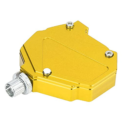 BRRNOO Clutch, Aluminum Alloy Clutch Box Aluminium Alloy Universal Modification Brake for Motorcycles and ATVs (Gold) - color: Gold