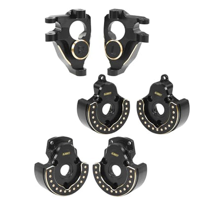 GLOBACT Brass RC Steering Knuckles for Vanquish F10 VS4-10 Phoenix LCG VRD