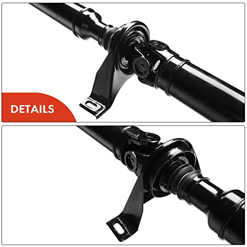 A-Premium Rear Drive Shaft Driveshaft Assembly Compatible with Dodge | for Challenger 2009 2010 2011 2012 2013 V8 5.7L, Automatic Transmission RWD, Replace# 4593855AA, 4593855AB, Prop Shaft - style: Fit 2009-2013 Challenger 5.7L