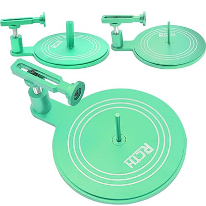 RC Car Wheel Tire Cementing Helper Tool Rubber Tire Mounting Glue Tools for 1/8 1/10 1/12 1/16 1/18 RC Car Parts Upgrade Tire Adhesive Multi-Functional Tire (ZTQ-Green) - color: Green