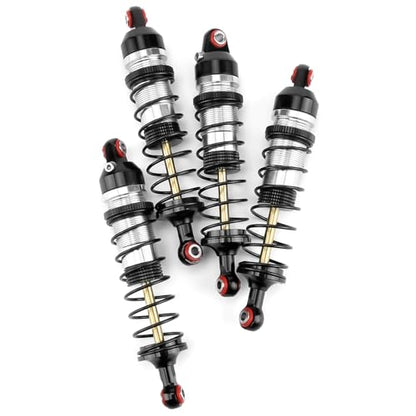 89mm Threaded Damper for Tra-xxas 1:16 Mini Maxx 4WD XRT VXL-3S | Monster Truck Upgrades Silver Aluminum 7075 Alloy Adjustable Spring Shock Absorber - color: Silver