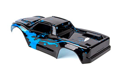 Custom Body Compatible for V2 Maxx WideMaxx 1/10 4X4 4WD Truck Shell Cover (Muddy Blue) - color: Muddy Blue