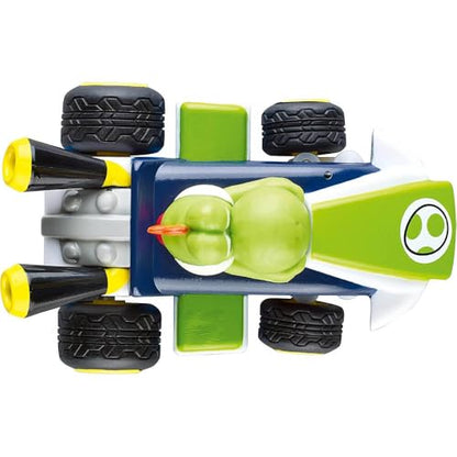 Carrera RC Nintendo Mario Kart 2.4 GHz Mini Collectible Radio Remote Control Toy Car Vehicle - Yoshi | Official Licensed Mario Miniature Collectible Toy RC Car for Kids 6+, Ready To Run, Rechargeable Battery, Radio RC Racing - style: Yoshi