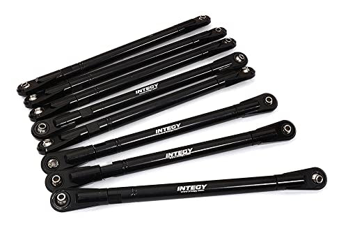 Integy Machined Heavy-Duty F&R Suspension Linkages for Losi 1/8 LMT 1.0 Monster Truck