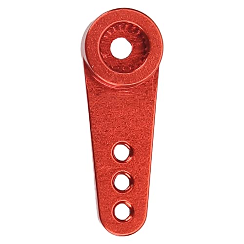 RC Servo Arm, Aluminum Alloy CNC Machined 21 Tooth Servo Horn for RC Cars Drones Robotics Model Building Enthusiasts