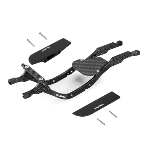 INJORA LCG Aluminum Chassis Kit with POM Rock Sliders for 1/30 Axial SCX30