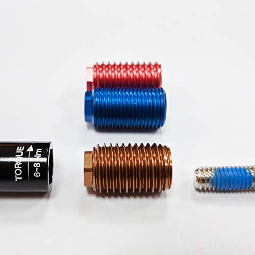 Through Axle Roaddisc, Gravel, Cyclocross, or Mountain Bikes, M12XP1.0/P1.5/P1.75 for 60 Different Combination - size: φ12x154mm MTB Rear