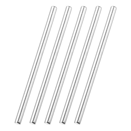 MECCANIXITY 60 Pack Dowel Pin Wheel, 2x30mm Steel Hex Wheel Hub Nut Pin Replacement for DIY RC Car Truck Boat Helicopter Model Part, Silver - size: 2x30mm