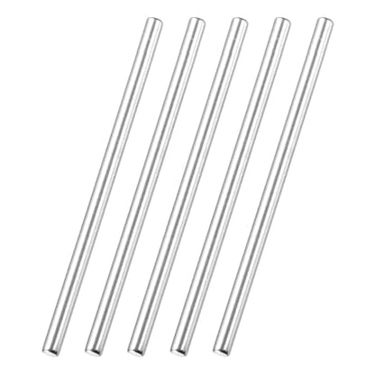 MECCANIXITY 60 Pack Dowel Pin Wheel, 2x30mm Steel Hex Wheel Hub Nut Pin Replacement for DIY RC Car Truck Boat Helicopter Model Part, Silver - size: 2x30mm