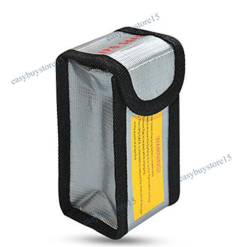 4pcs Lipo Battery Fireproof Explosion proof Bag Storage Guard Safe Pouch 125mm
