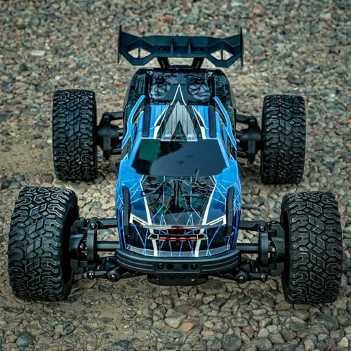 Redcat Racing Valkyrie TR 1/10 Scale 4S Brushless RC Offroad Truggy – High Speed Electric RC Truggy with 3670 1950KV Motor, 120A ESC, 2.4GHz Radio, RTR Remote Control Car, LiPo Ready