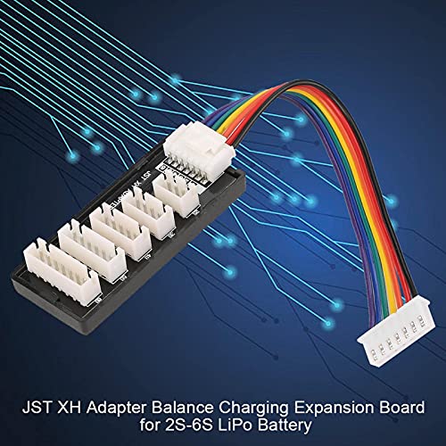 Tyenaza JST-XH 2S-6S Balance Charger Extend Expansion Board Adapter Converter Parallel Charging Board for RC Car Truck Lipo Battery Charging