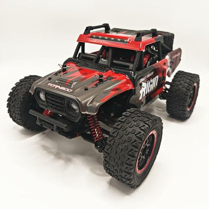 1/14 RC Car Off Road RC Truck 4x4 Remote Control Car High Speed 30+MPH | Hobby Buggy 4WD All Terrain 390 Brushed Motor Full Proportional Metal Chassis Ball Bearing Adult