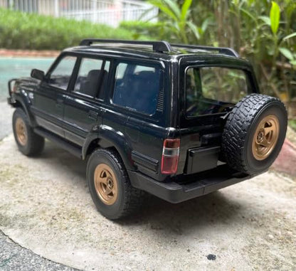 WPL D54 RC Truck 4x4 Off Road Drift RC Car 1/16 Scale RTR LC80 Style | Remote Control Truck 280 Brushed Motor Full Proportional Upgraded Chassis Spare Drift Tires Hobby Toy for Adult