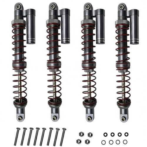 Metal 110mm Shock Absorber Oil Adjustable RC Dampe Upgrade for Axial SCX10 90046 AXI231017 TRX-4 D90 1/10 RC Truck Crawler