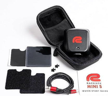 Mini S - Standalone GPS Based Performance Meter Box 25Hz - Car and Motorcycle Lap Timer and Drag Meter with Mobile App - Vehicle Racing Timing System