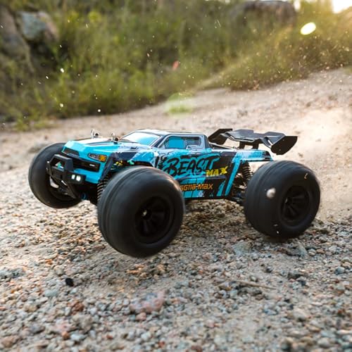 SG116MAX 1/16 RC Off-Road Car, 2.4G Brushless 4WD High-Speed 80KM/H Mini Remote Control Climbing Car, Amphibious Electric RC Crawler Buggy Gift for Adults -RTR - style: SG116MAX 1/16, Brushless Version