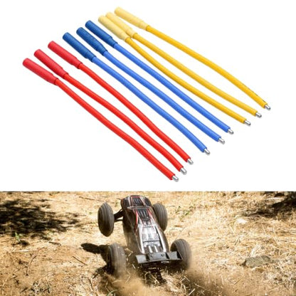 Generic ESC Extension Cable, 14AWG Silicone ESC Wire with 4.0mm Banana Female Connector, 9 Pack 120mm for RC Cars Boats Brushless Motor Setup
