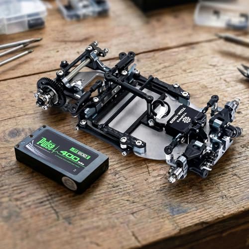 Helidirect Pulse 400mah 2S 7.6V 60C LiHV Hardcase Battery with XT-60 Plug Used for Mini Z, XBility 1, Drift, Micro B, Micro, Hobbyplus 1/24 Racing & Drift - Remote Control Car, RC Car Battery